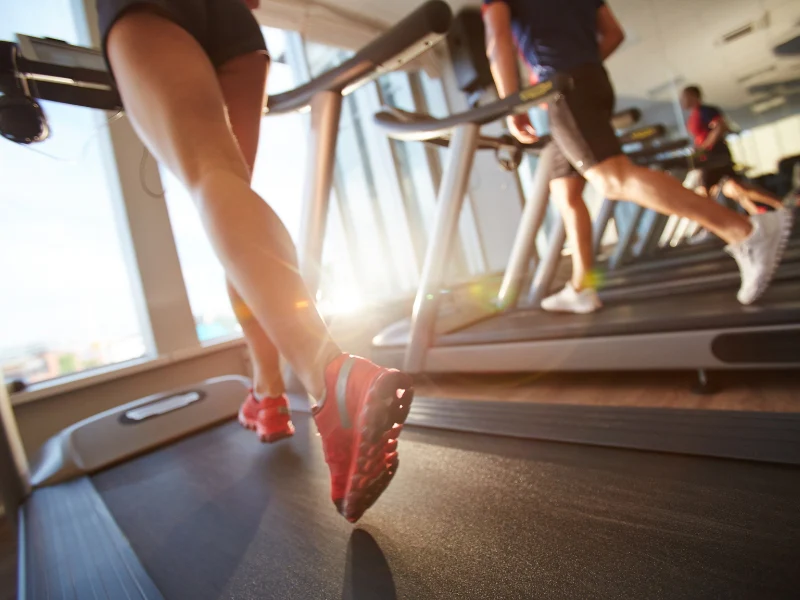 Walking on a Treadmill